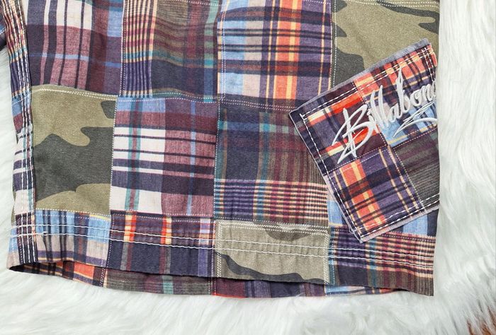 short de bain imprimé/brodé billabong - homme taille M - multicolore (518) - photo numéro 5