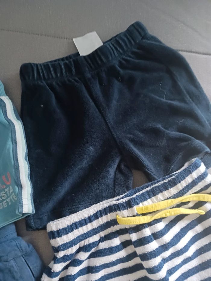 Lot de 4 shorts bébé 6 mois Lulu castagnette - photo numéro 5