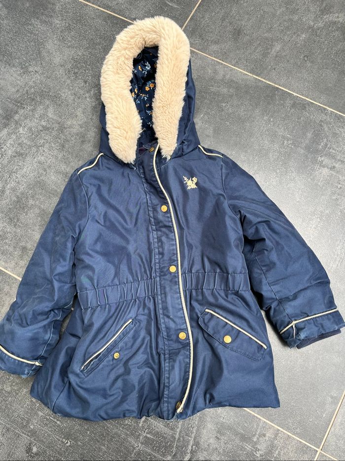 Manteau bleu marine
