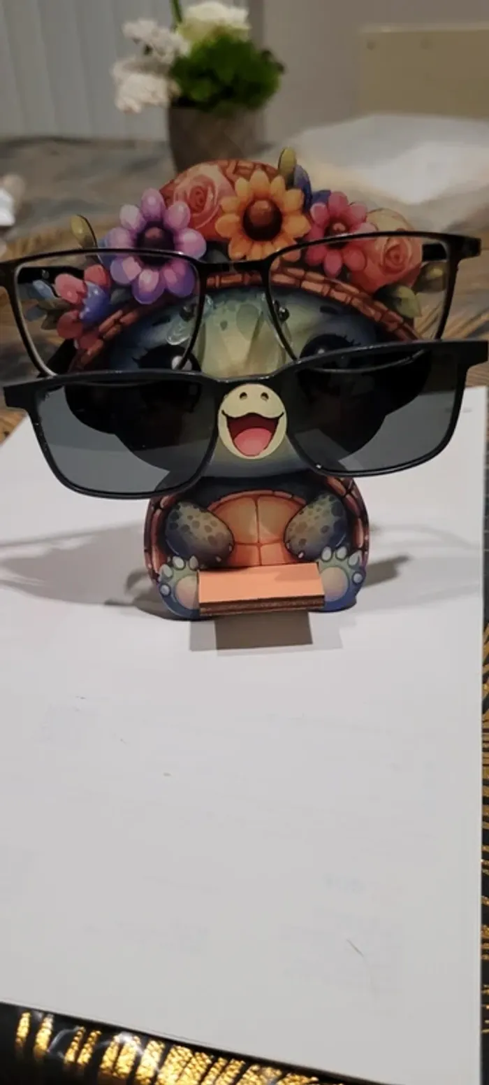 Repose lunettes tortue - photo numéro 2