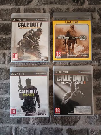 Call of Duty - Pack de 4 jeux Sony PlayStation 3