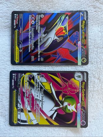 Mega Latias EX et Mega Gardevoir EX full art