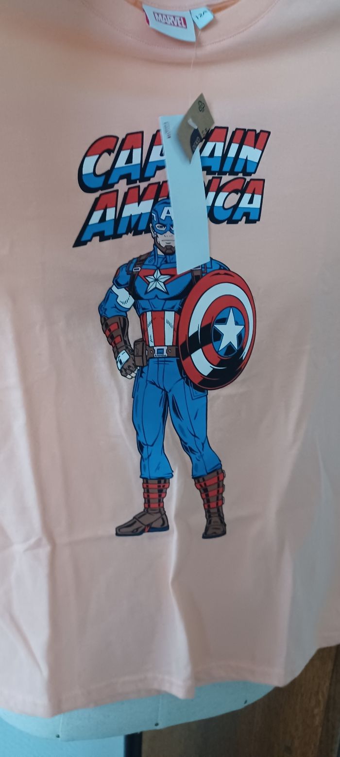 Tte joli t-shirt manches courtes garçon T 12 ans - photo numéro 4