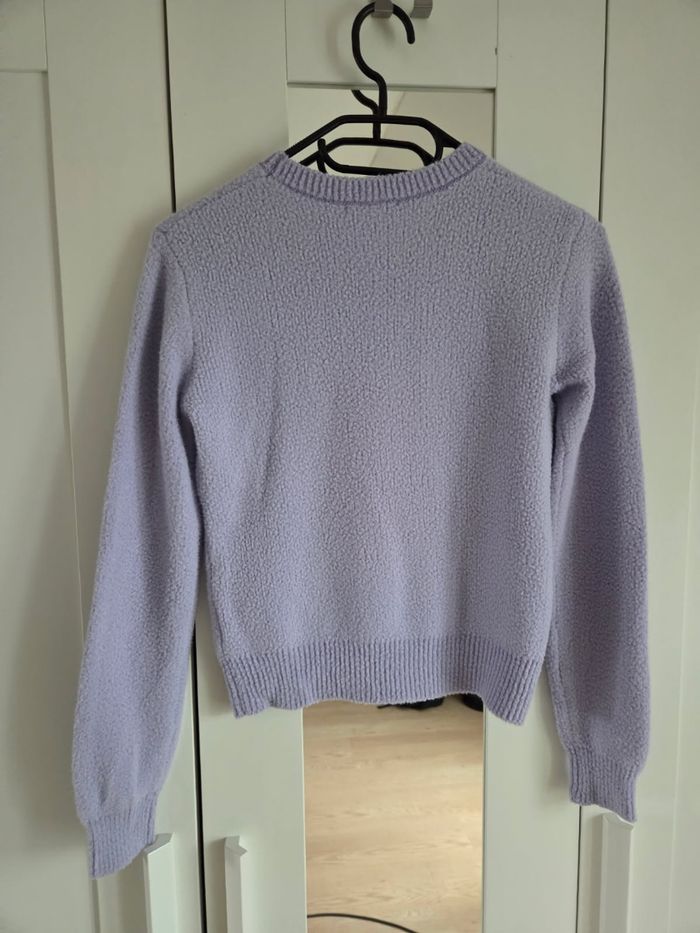 Pull mauve fille taille xxs 12 ans Kiabi - photo numéro 2
