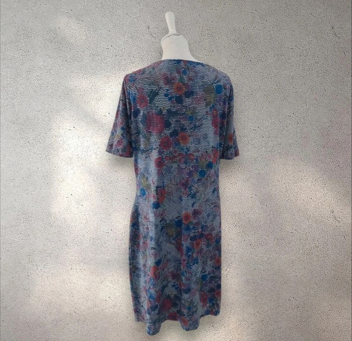 Robe d'été manches courtes imprimée taille xxl 44 - photo numéro 3