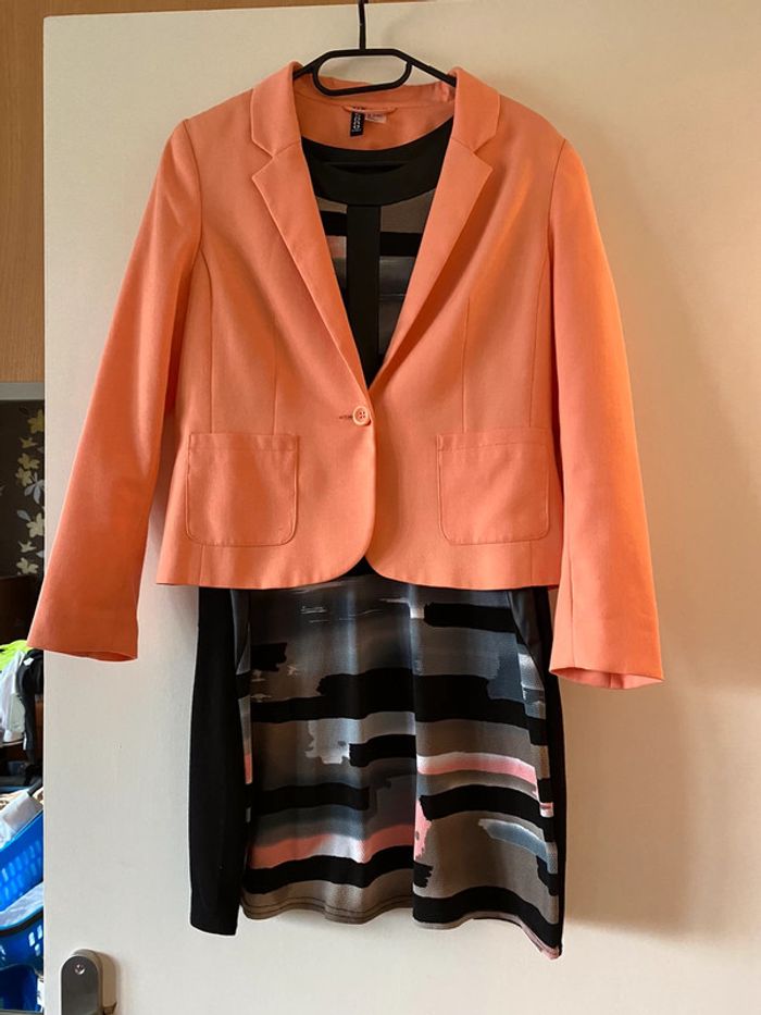 Ensemble Robe + Boléro Divided Taille 38