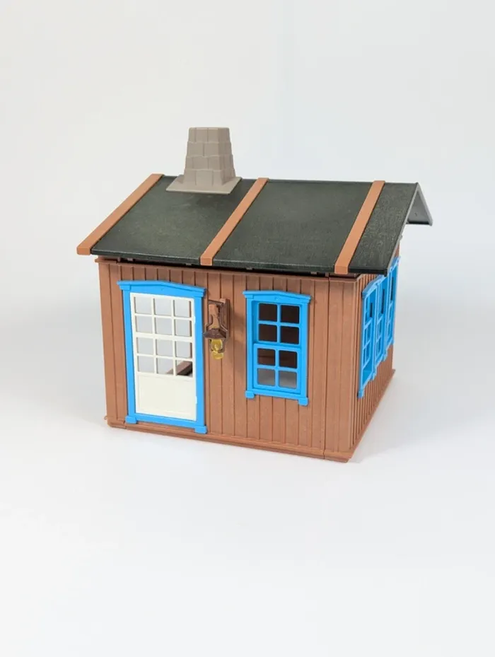 Playmobil Maison Western bois Vintage - photo numéro 1