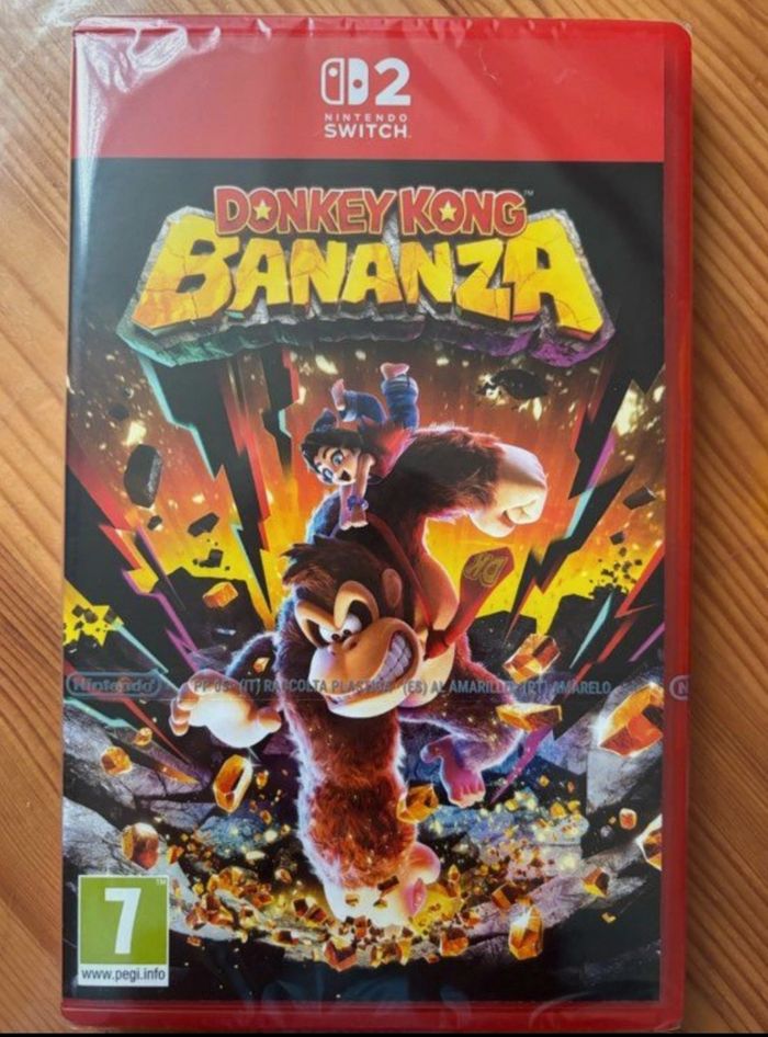 donkey kong bananza switch 2 (NEUF)
