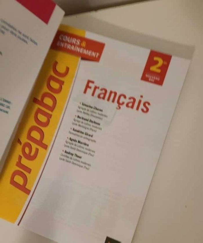 Prepabac  Français 2nde - photo numéro 2