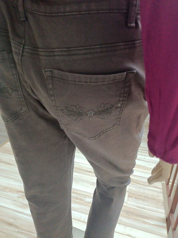Pantalon gris Armand Thiery T42 - photo numéro 4