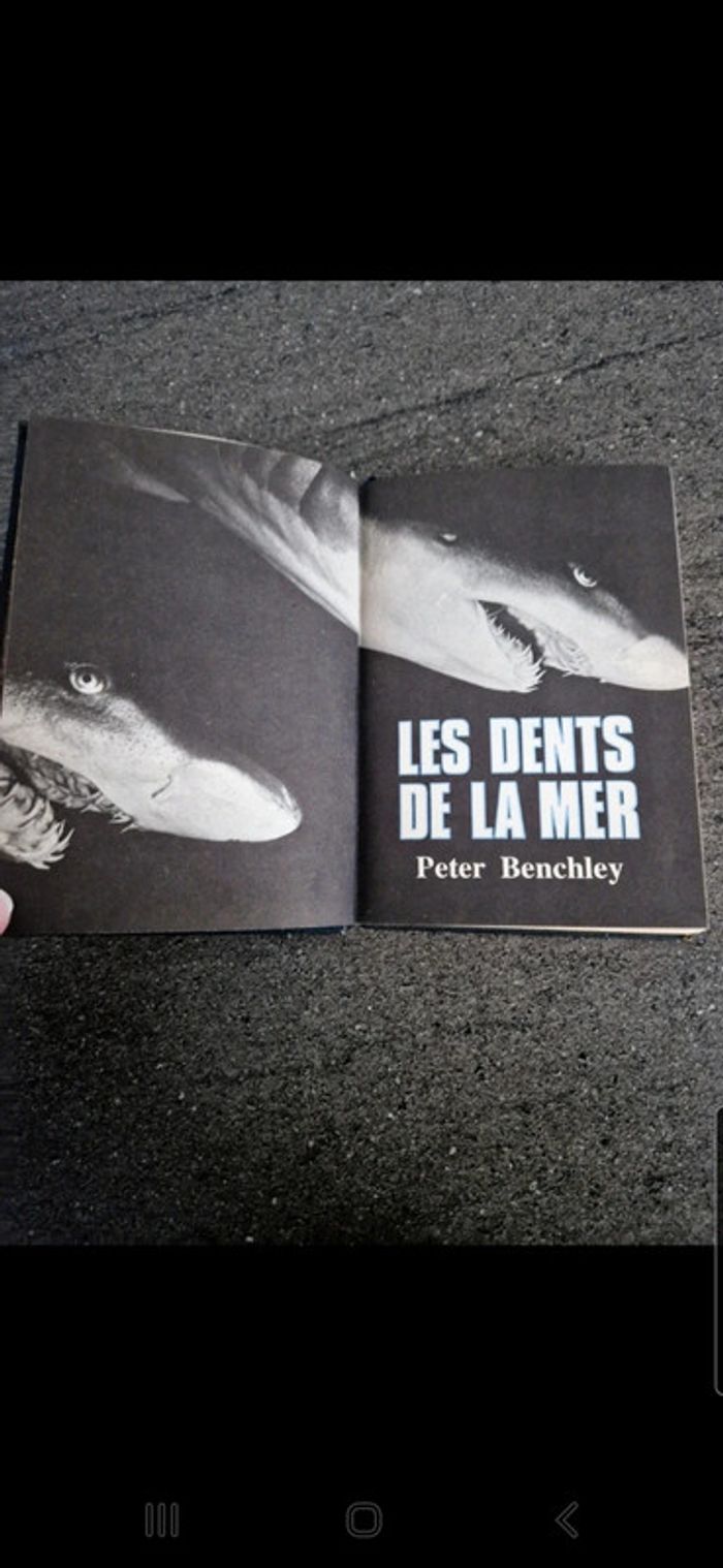 Livre Les Dents de la Mer 1974. - photo numéro 3