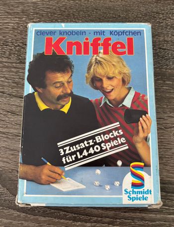 Jeu Kniffel Yahtzee  