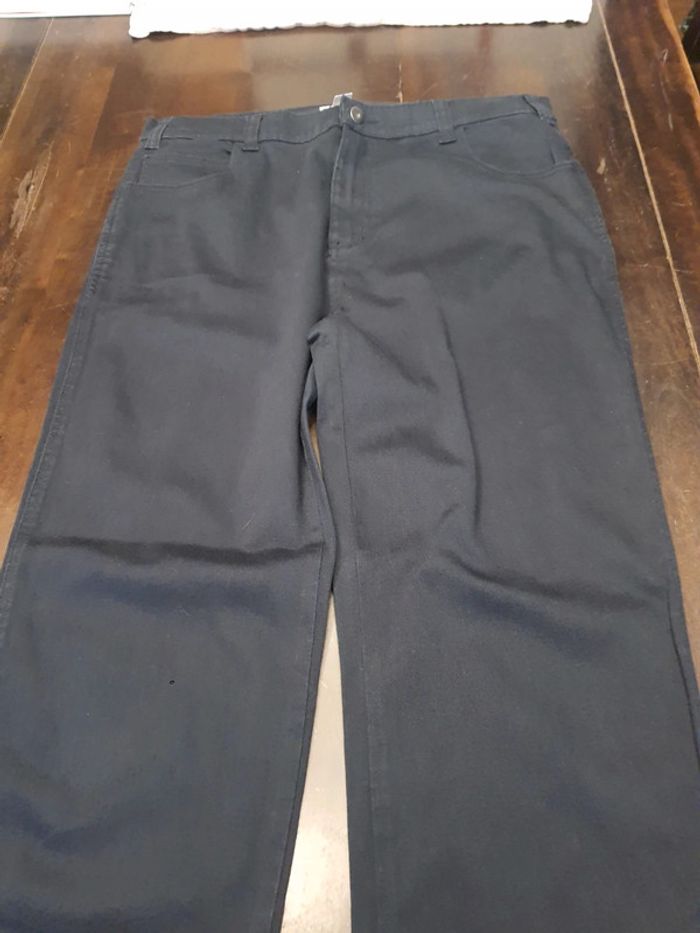 Pantalon noir coupe jeans Roger Kent fr be 52 - photo numéro 3