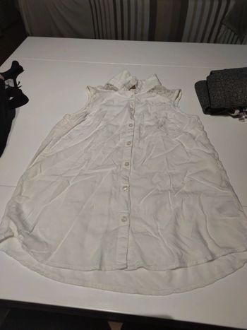 Chemise fluide dentelle dos h&m 11/12 ans