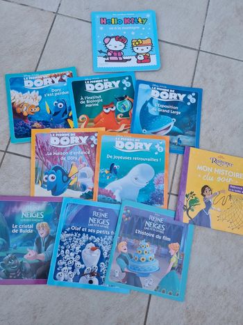 10 livres disney - mon histoire du soir - comme neuf