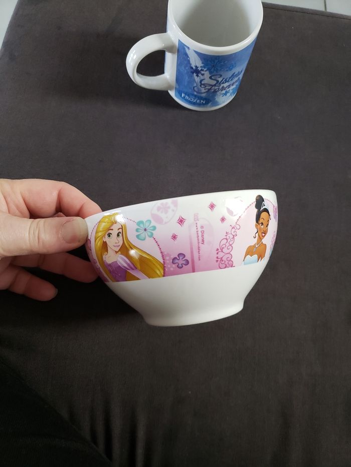 Bol Princesses et mug reine des neiges - photo numéro 7