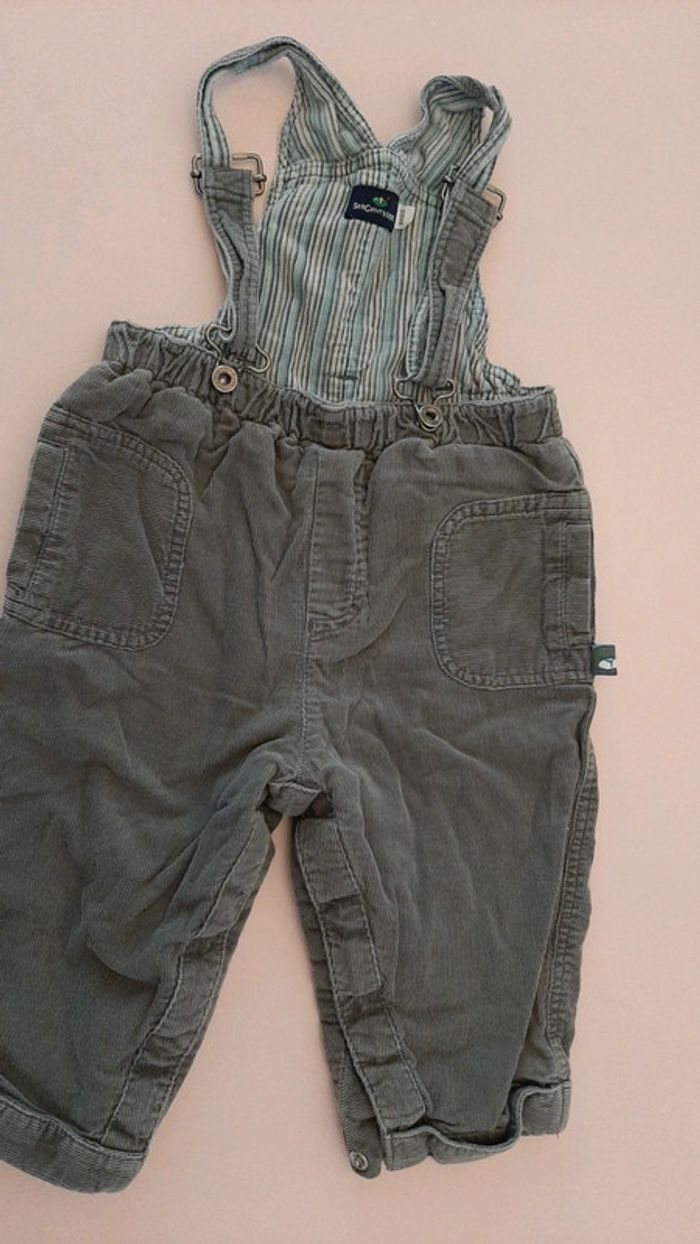 Salopette bébé garçon 9 mois sergent-major