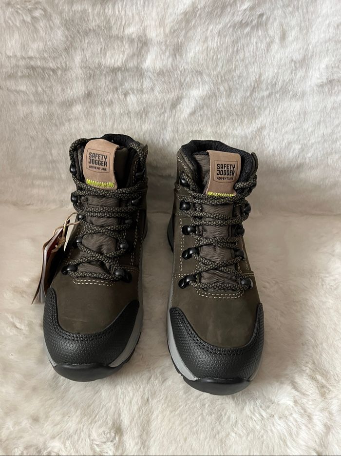 Bottines de randonnée, de marche Safety Jogger kaki pointure 30 - photo numéro 2