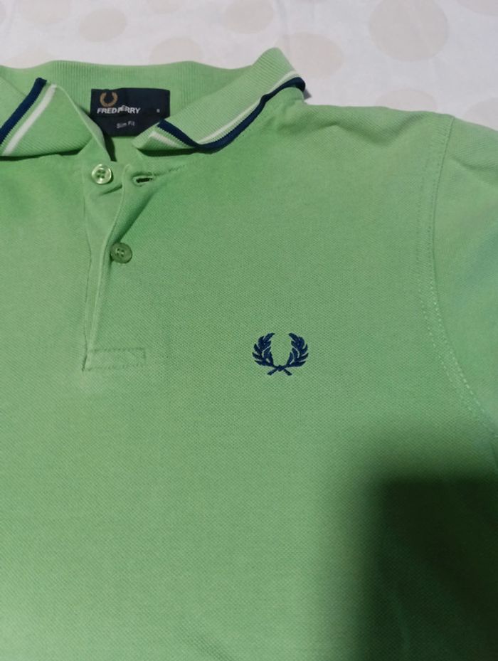 Tee shirt Polo manches courtes homme Fred Perry taille S - photo numéro 2