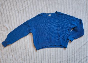 Pull court bleu électrique Pimkie – Taille S