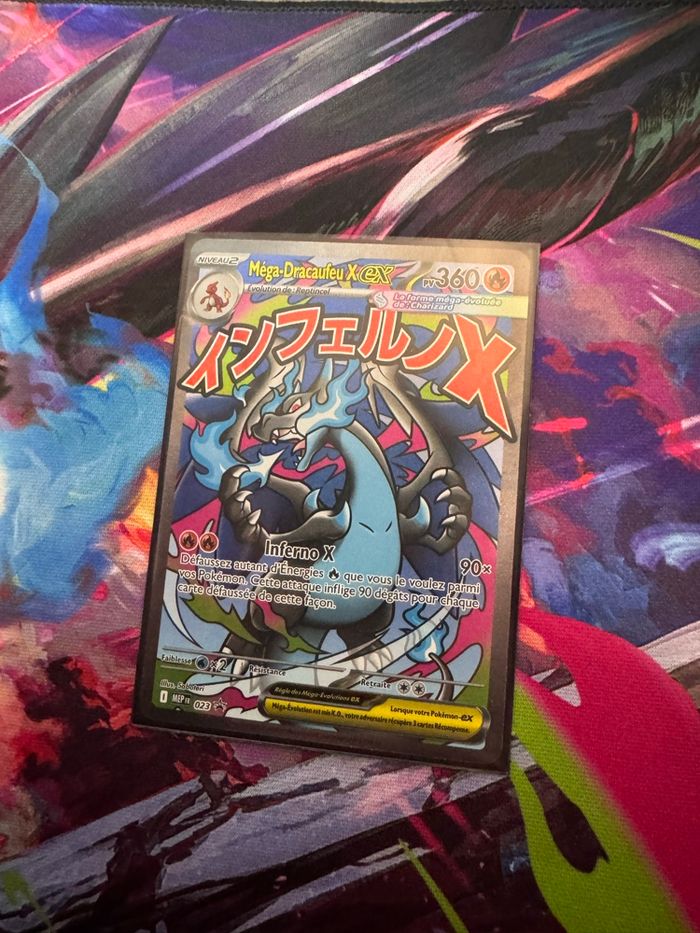 Carte Pokémon Dracaufeu x ex 023 - photo numéro 3