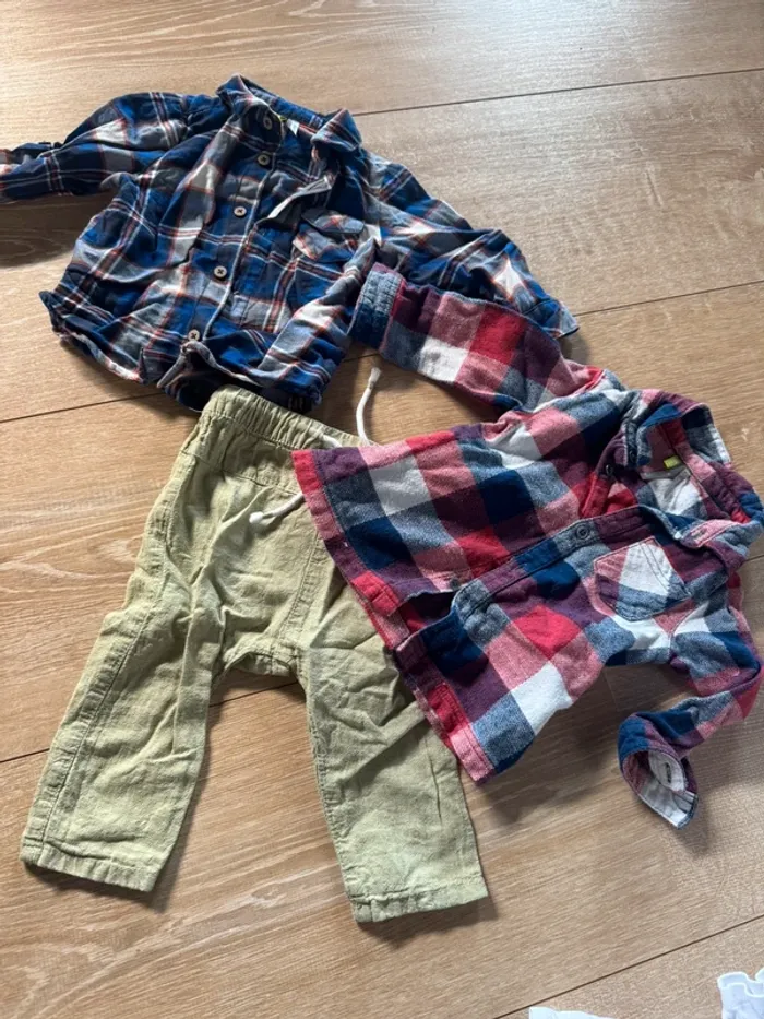 Chemises garçons pantalon
