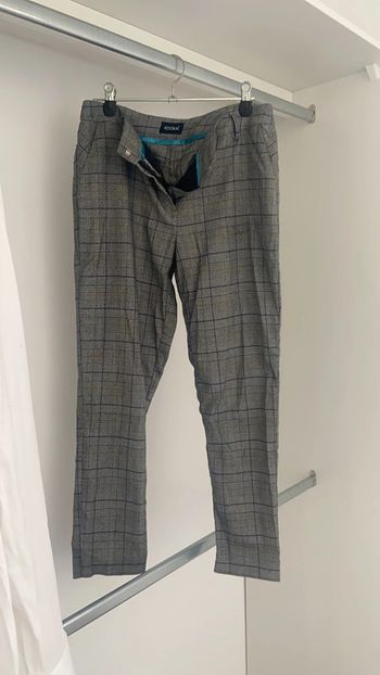 Pantalon à carreaux