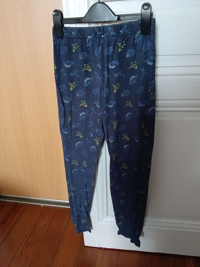 Bas de pyjama in extenso marine et multicolore