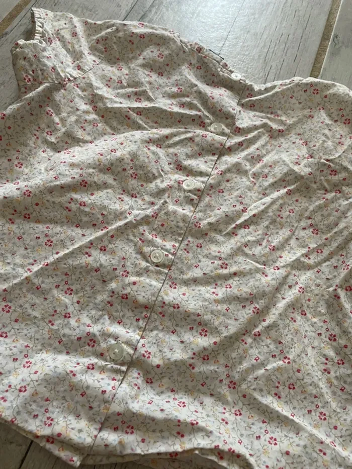 Très jolie blouse fleurie été fille 5 ans - photo numéro 5