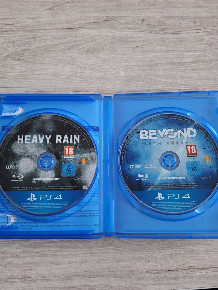 Jeu ps4 heavy rain + beyond two souls - photo numéro 3