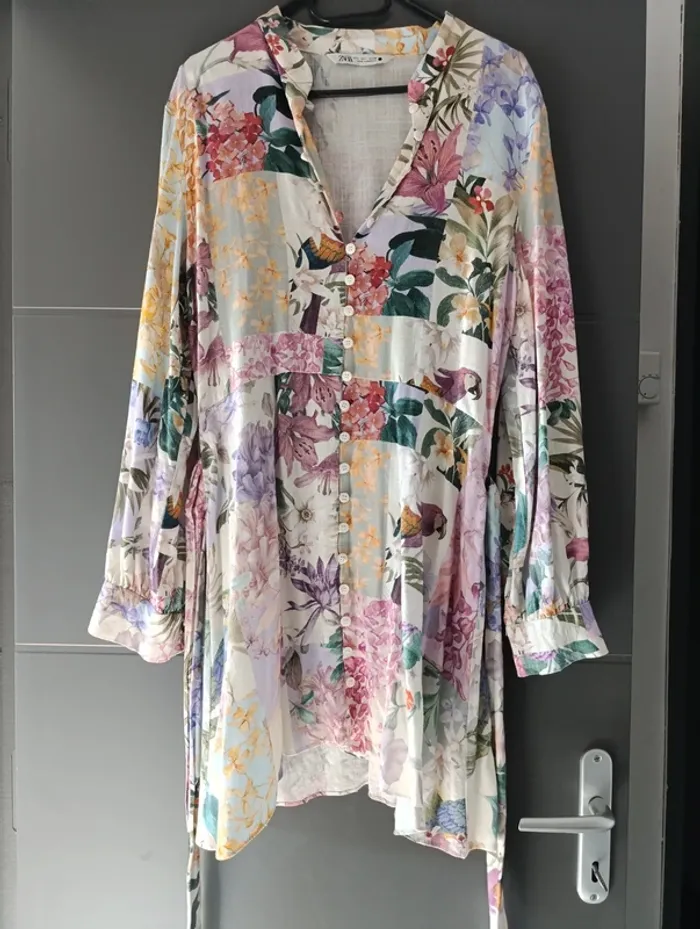 Sublime robe fleurie zara