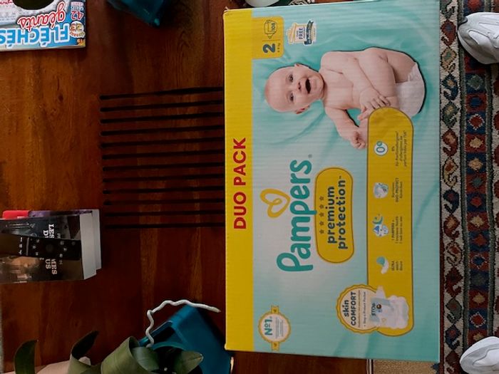 couches pampers premium taille 2