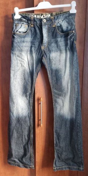 Jeans effet délavé taille 40 Cargo