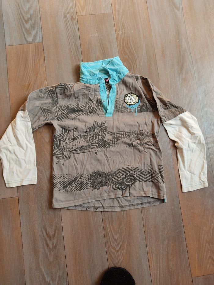 Tee shirt manches longues garçon 8 ans