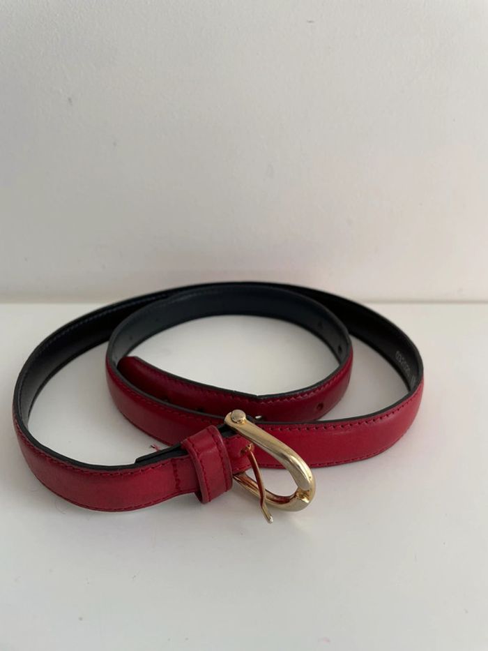 Ceinture rouge femme - photo numéro 4