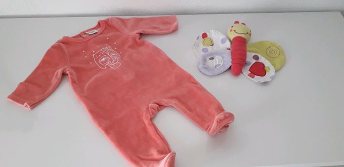 Pyjama velours 3 mois - photo numéro 4
