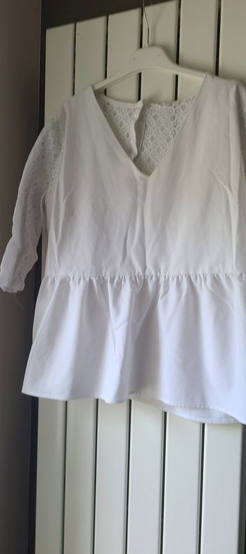 Blouse " Y Coo" Manches 3/4. Taille: L.