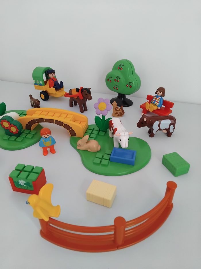 PLAYMOBIL 123 Prairie  Animaux de la Ferme - photo numéro 5