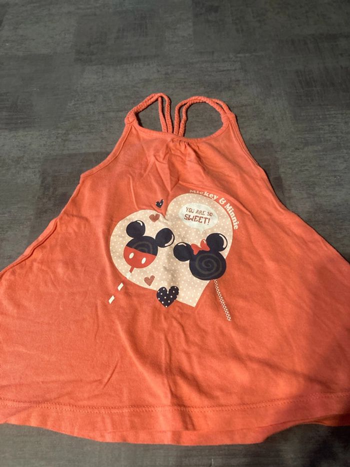 Débardeur disney 9 mois