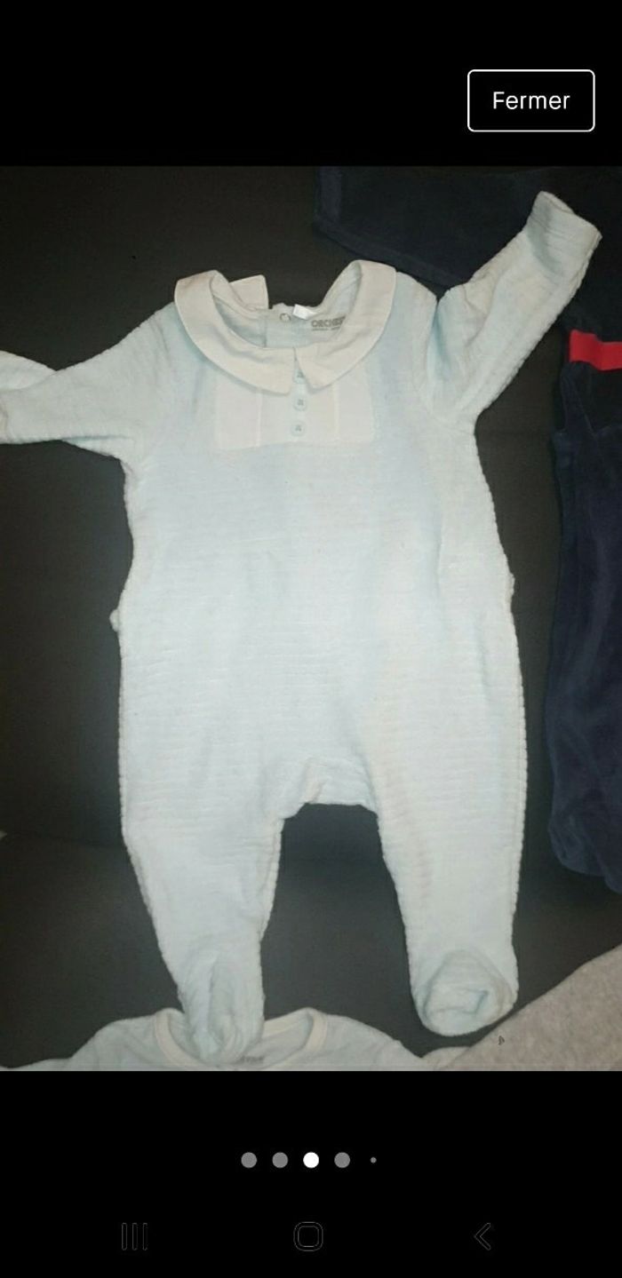 Lot 6 pyjamas velours - photo numéro 2