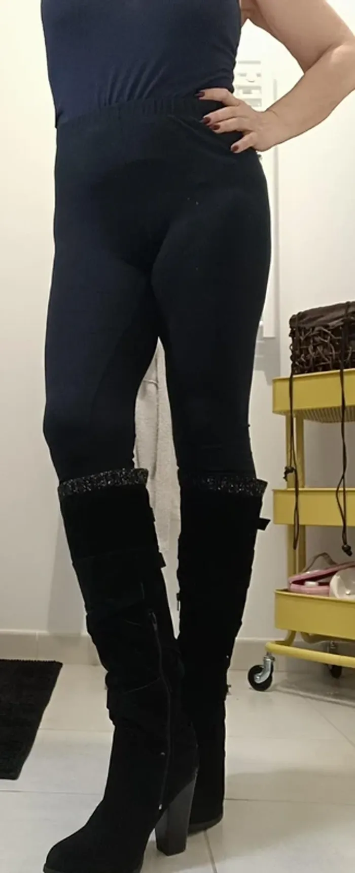 Bottes montantes talon - photo numéro 5