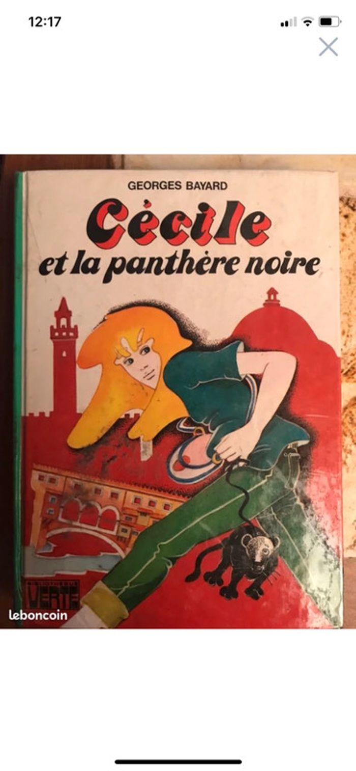 Cécile et la panthère noire