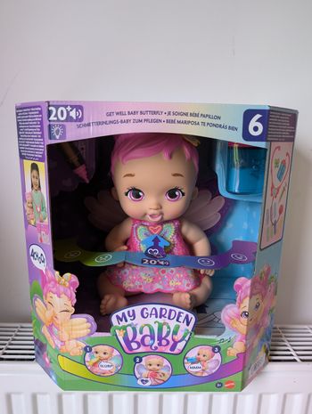 My Garden Baby Je soigne bébé papillon Mattel neuf 