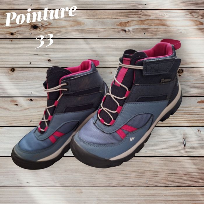 Chaussures de randonnée imperméables CROSSROCK MID - photo numéro 2