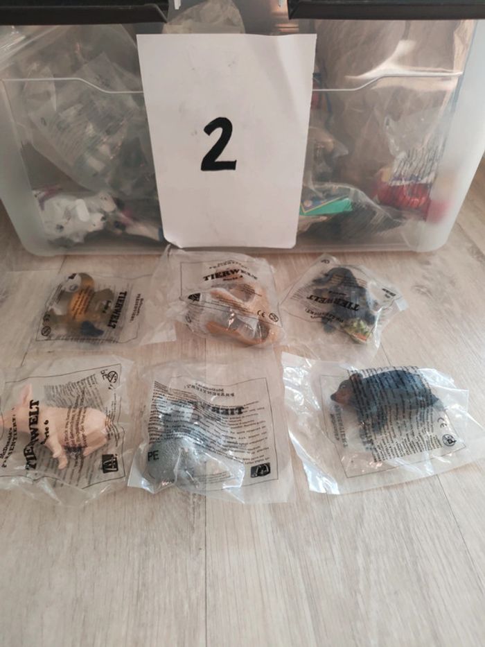 Figurine divers animaux McDonald's