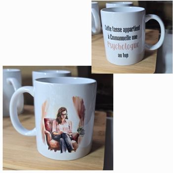 Mug personnalisé psychologue