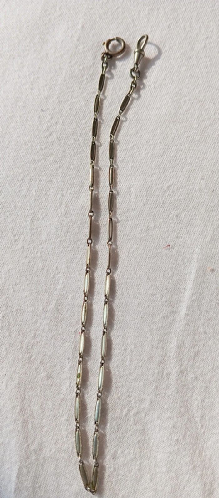 Chaîne de montre gousset vintage - photo numéro 3