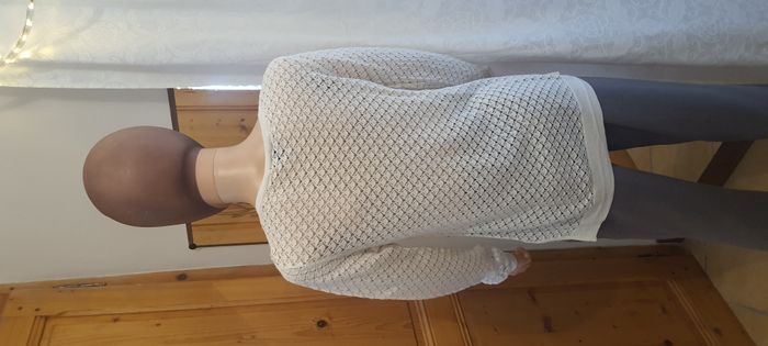 Haut crème "Kiabi" taille L - photo numéro 6