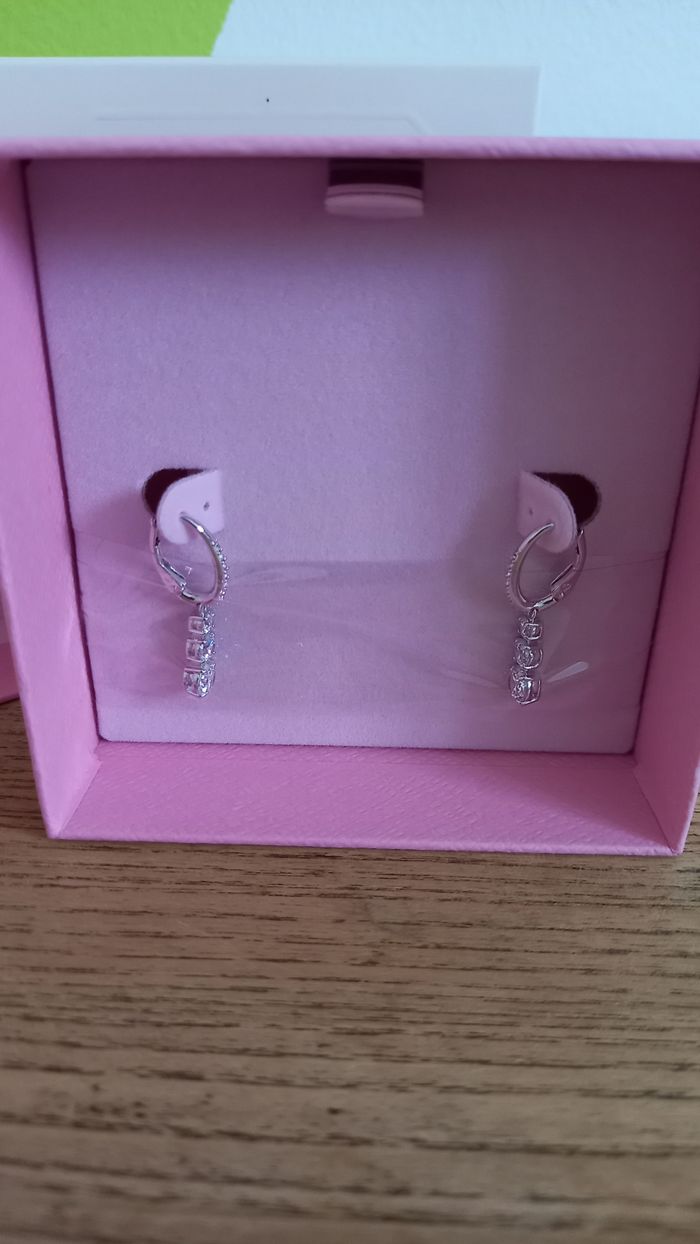 Boucles d'Oreilles Swarovski - photo numéro 4