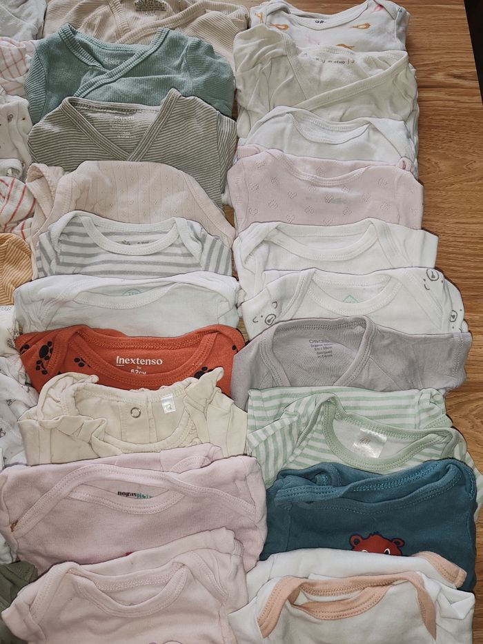 Lot de 30 bodies manches longues – 3 mois - photo numéro 3